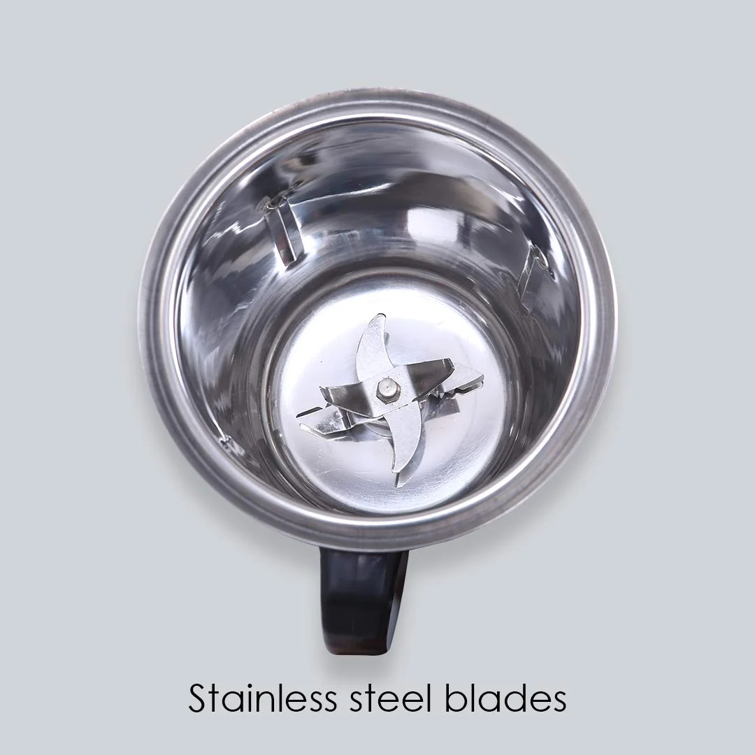 Wonderchef Renewed Glory Mixer Grinder | 750W | 4 Stainless Steel Jars and Anti-rust Stainless Steel Blades | Ergonomic Handles - Image 10