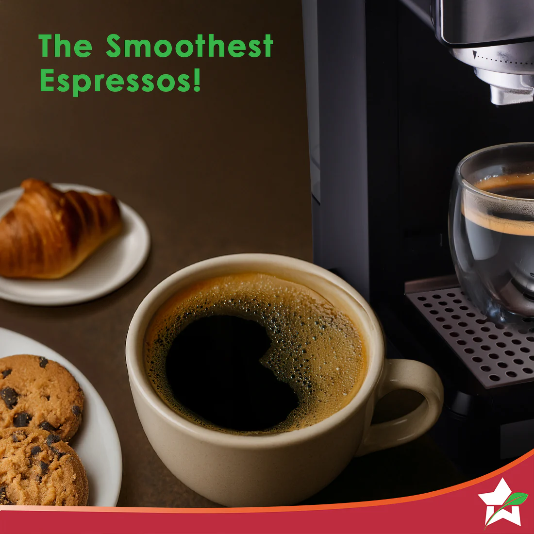 Regalia Semi-automatic Espresso Machine & Coffee Grinder, 20-bar Pressure, Café-style Espresso with Freshly Ground Beans, Hot & Cold Brew, 20 Grinding Options, Perfect Gift Option, 2-Yr Warranty - Image 8