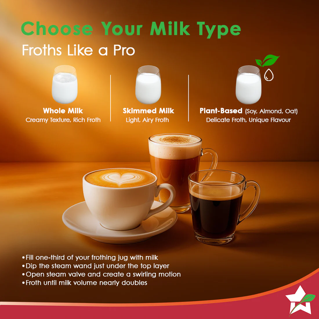 Regalia Semi-automatic Espresso Machine & Coffee Grinder, 20-bar Pressure, Café-style Espresso with Freshly Ground Beans, Hot & Cold Brew, 20 Grinding Options, Perfect Gift Option, 2-Yr Warranty - Image 9