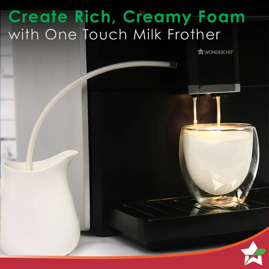 Regalia Fully Automatic Coffee Machine with Large 7 Inches Display for Brewing Americano, Cappuccino, Latte, Macchiato, Flat White, Espresso Coffee - Image 6