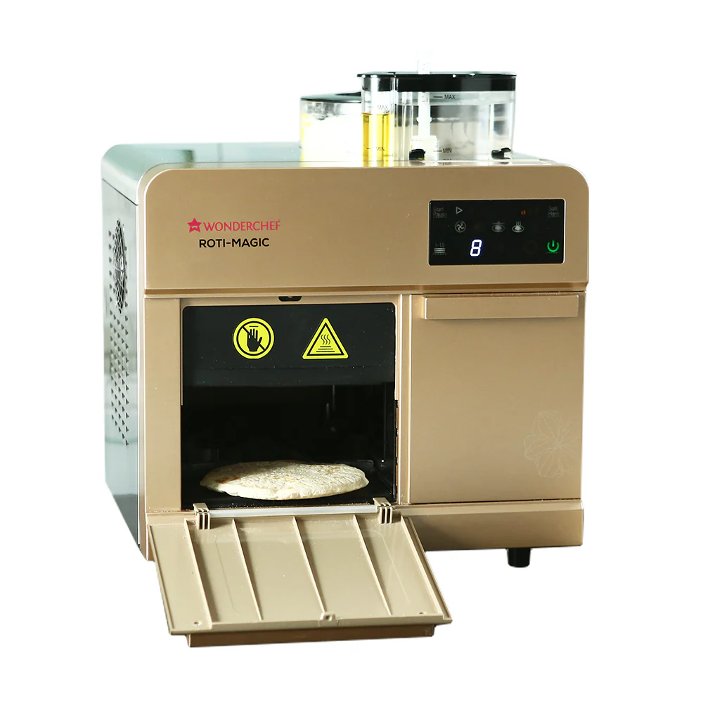 Roti-Magic| Fully Automatic Roti Maker for Perfect Homemade Rotis| Make Hot Rotis From Dry Atta & Water| Kneads Atta & Rolls Perfect Rotis| Hygienic, Effortless & Time-Saving| 1900 Watt| 2 Year Warranty| Rose Pink - Image 9
