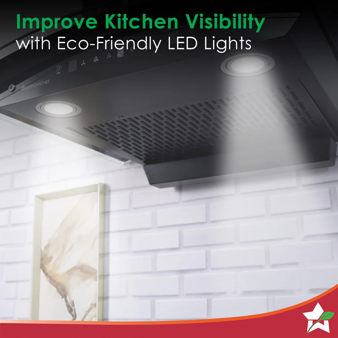 Ultima C-Line| 60cm | 1400 m3/hr | Auto Clean| Curved Glass Chimney | Baffle Filter | 1400M3/hr| Powerful Suction | Touch Control| 3 Speed Motion Sensor Technology| Low Noise | 7 Year Warranty|Black - Image 7