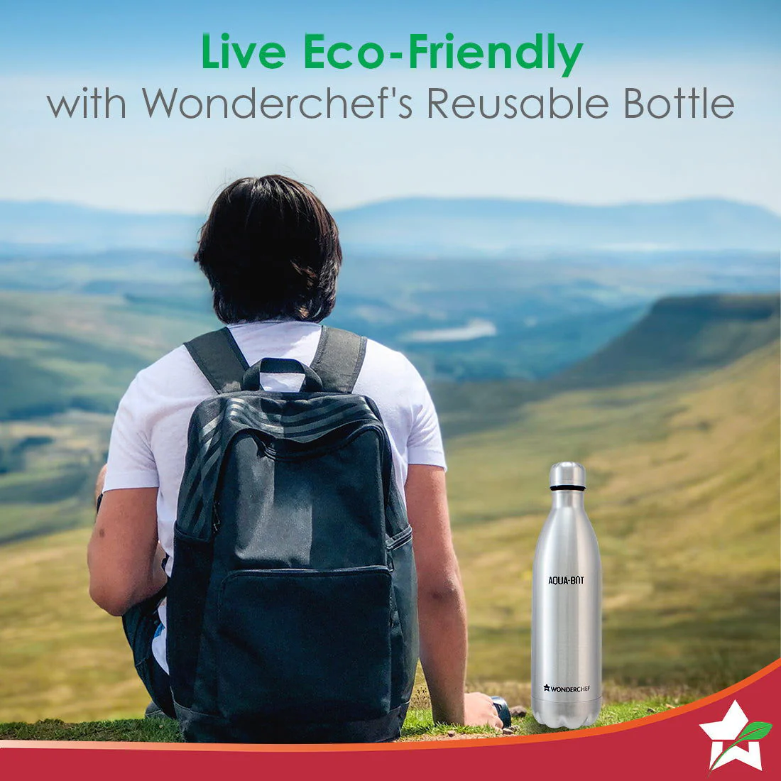 Aqua-Bot, 500ml, Double Wall Stainless Steel Vacuum Insulated Hot and Cold Flask, Spill & Leak Proof, Silver, 2 Years Warranty - Image 6