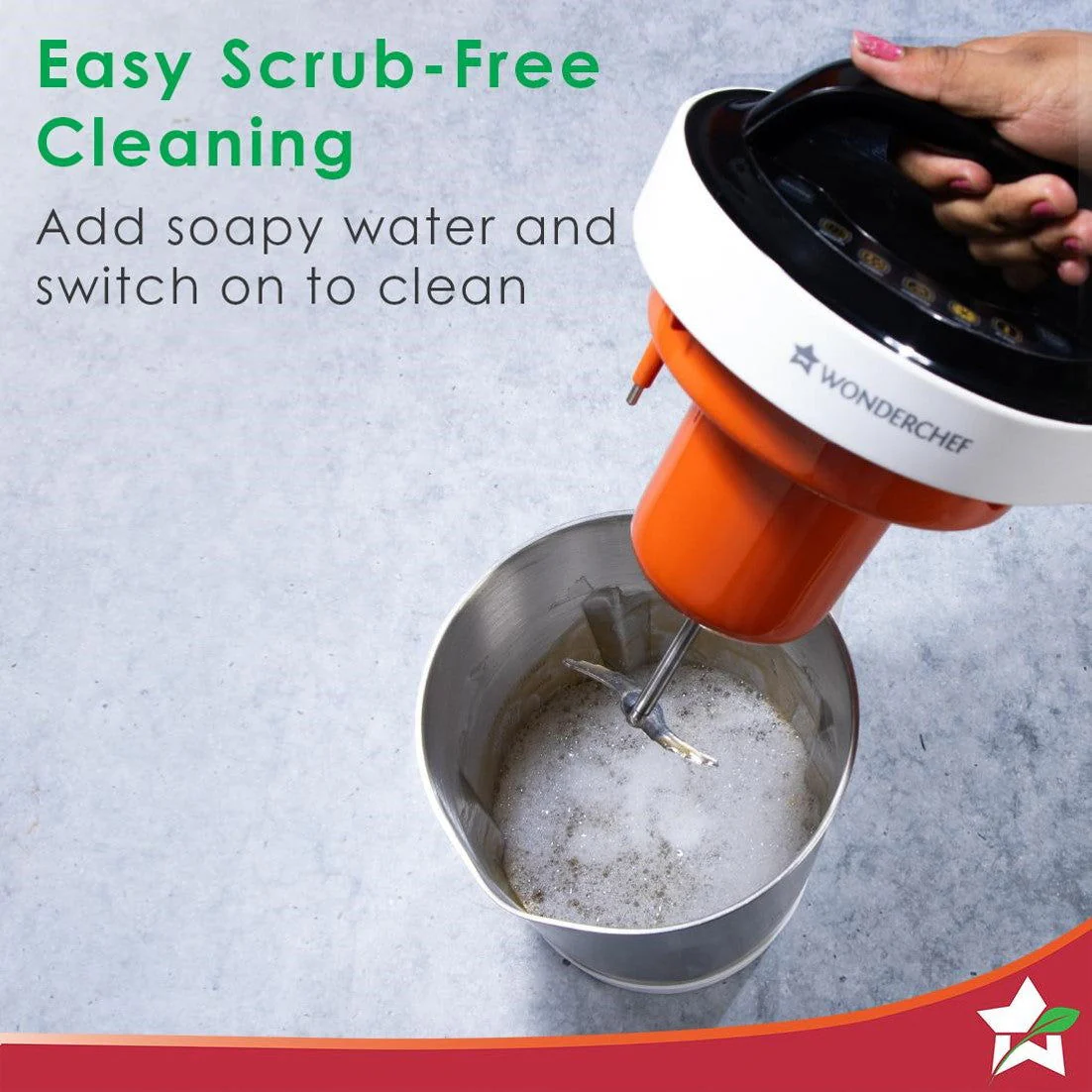 Automatic Soup Maker, 1.6L, 800W, White and Steel - Image 5