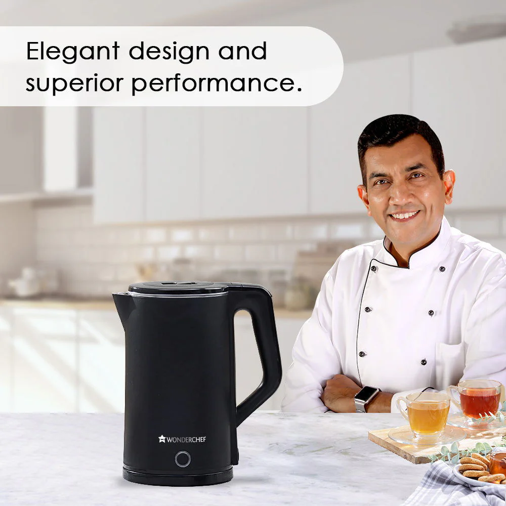 Wonderchef Renewed COOL-TOUCH Electric Kettle | 1500 W | 1.8 L | 1 Year Warranty - Image 4